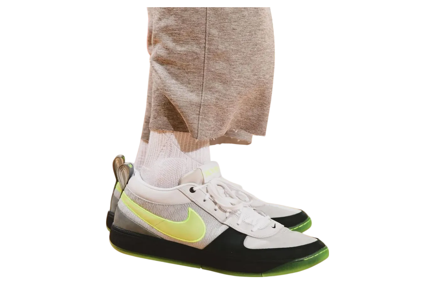 nike book 1 neon