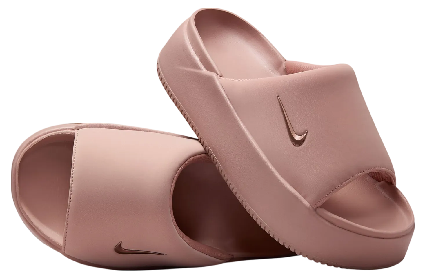 nike calm elevation slide particle pink 0