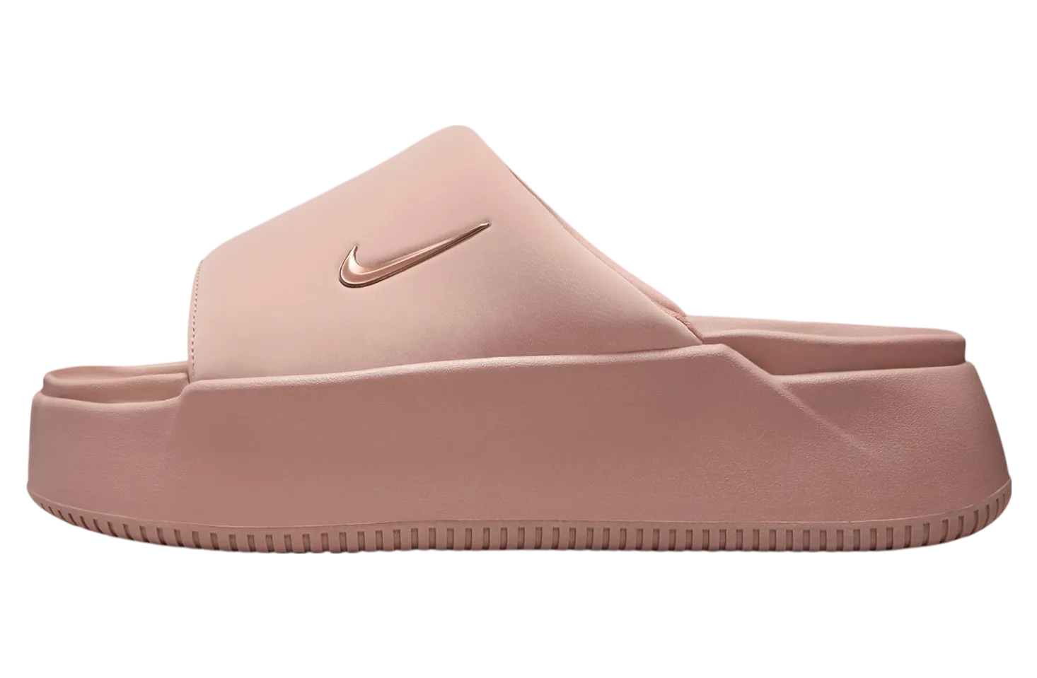 nike calm elevation slide particle pink
