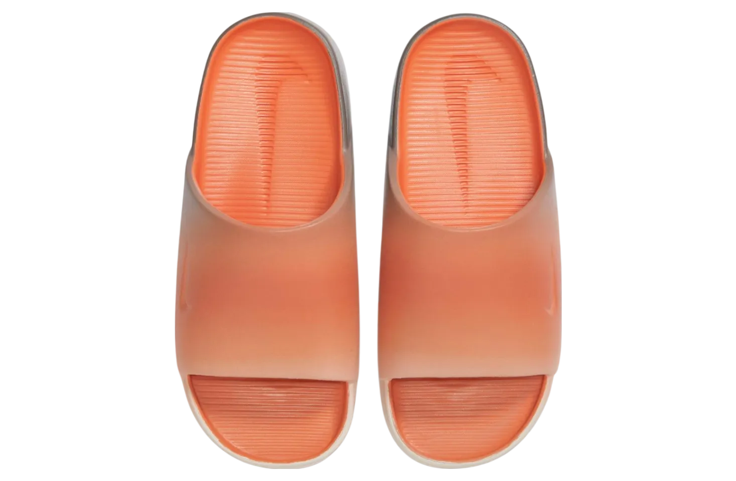 nike calm slide healing orange cave stone 2