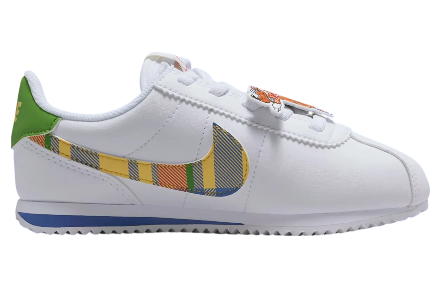 nike cortez gs white plaid 1