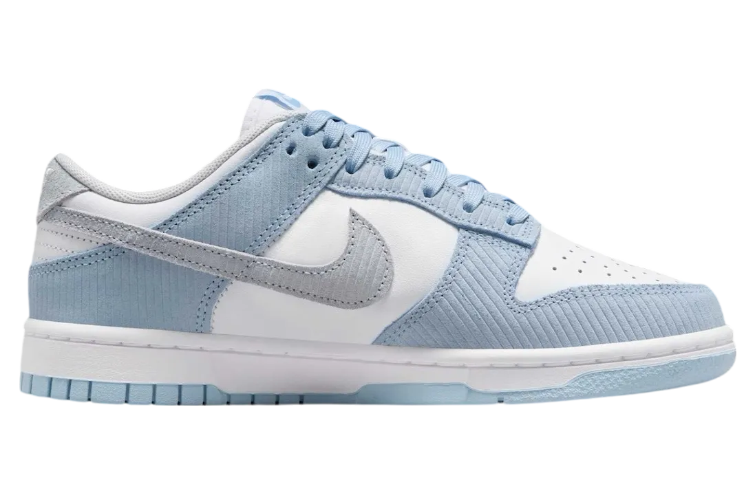 nike dunk low blue corduroy 1