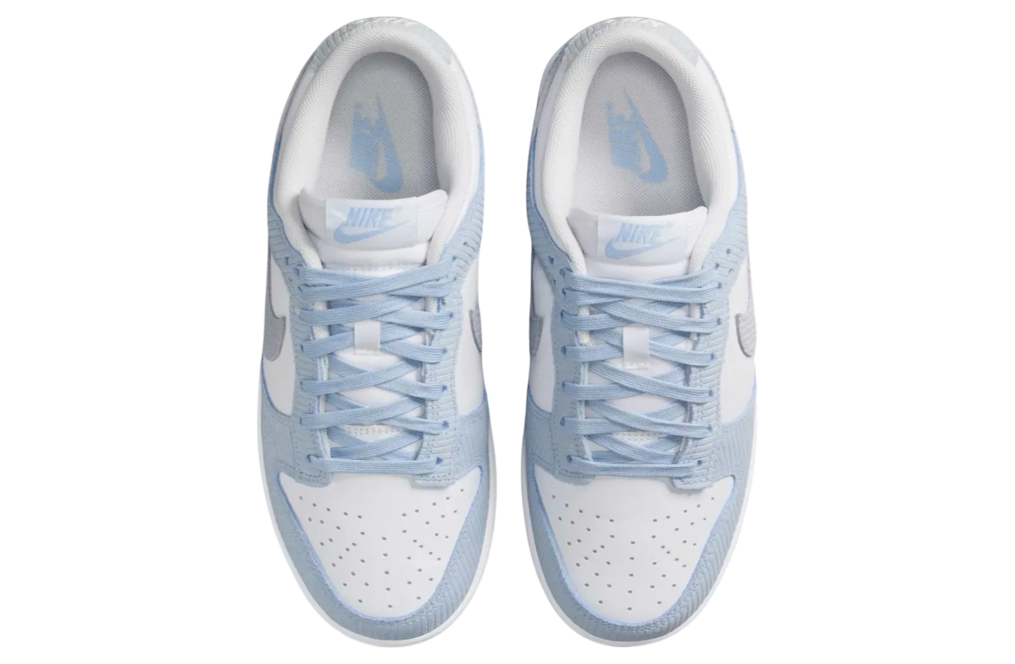 nike dunk low blue corduroy 2