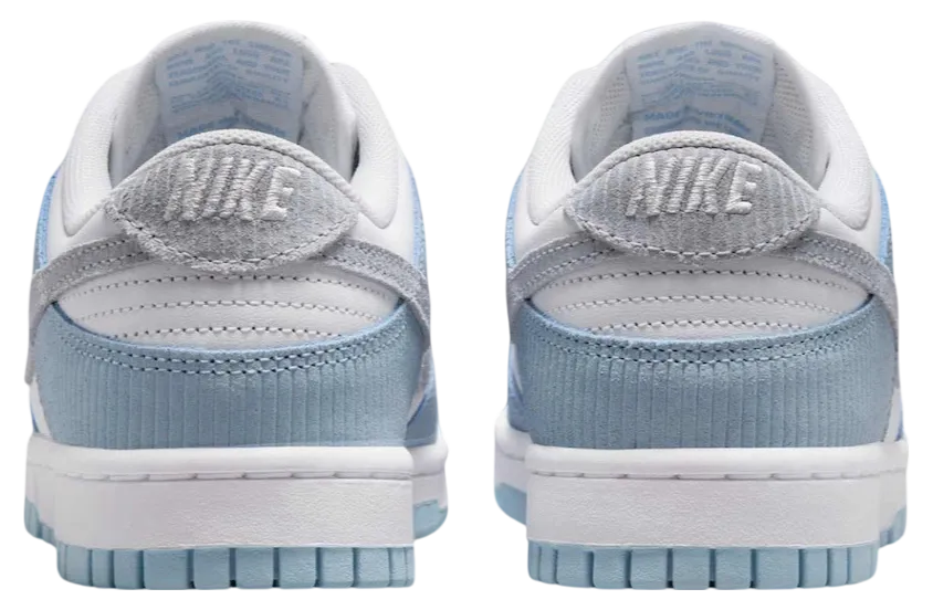 nike dunk low blue corduroy 3