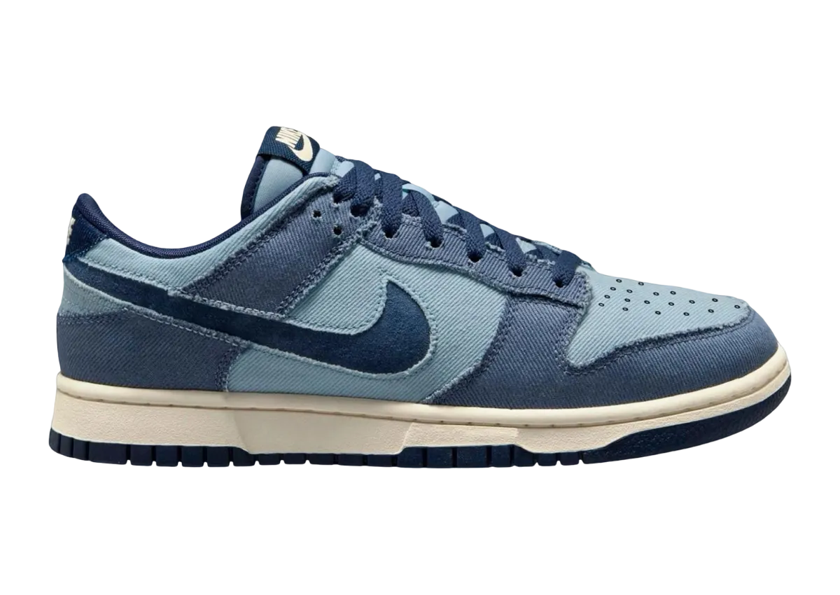 nike dunk low blue denim 0