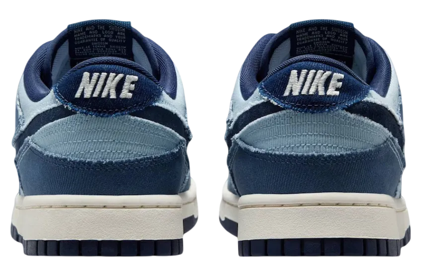 nike dunk low blue denim 3