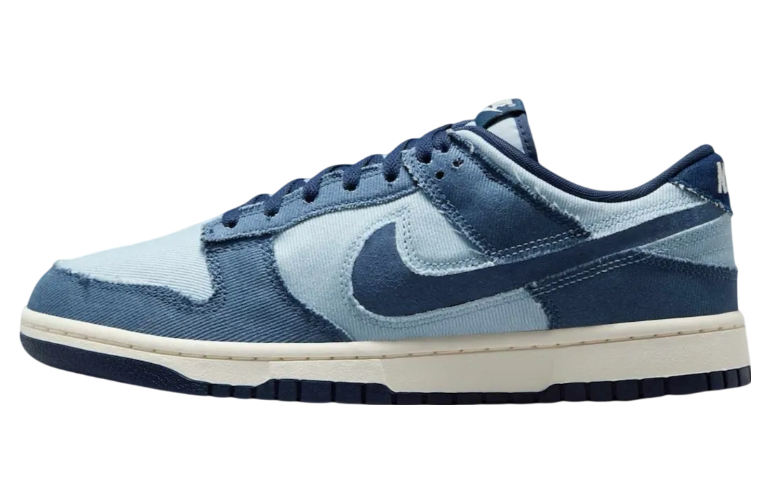 nike dunk low blue denim