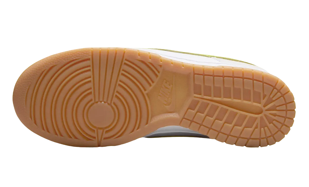 nike dunk low bright cactus white 4