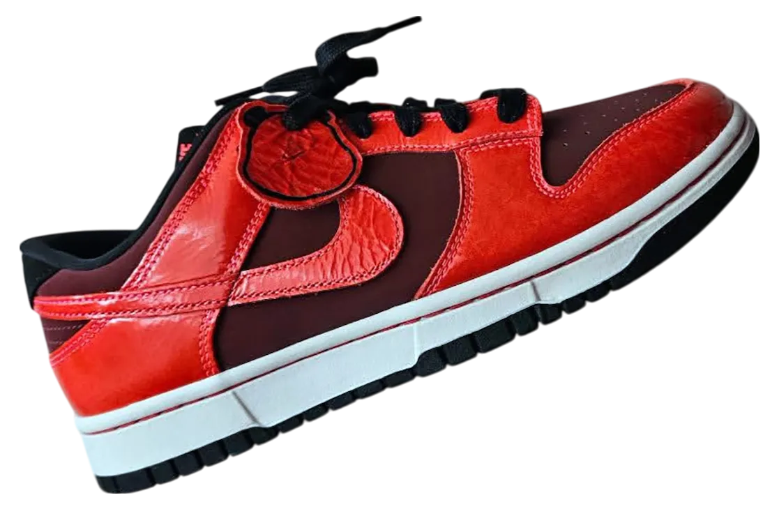 nike dunk low dark team red university red 0