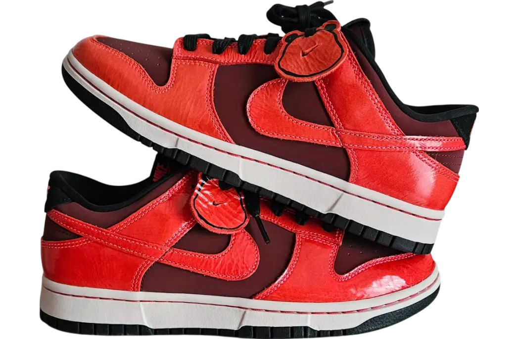 nike dunk low dark team red university red