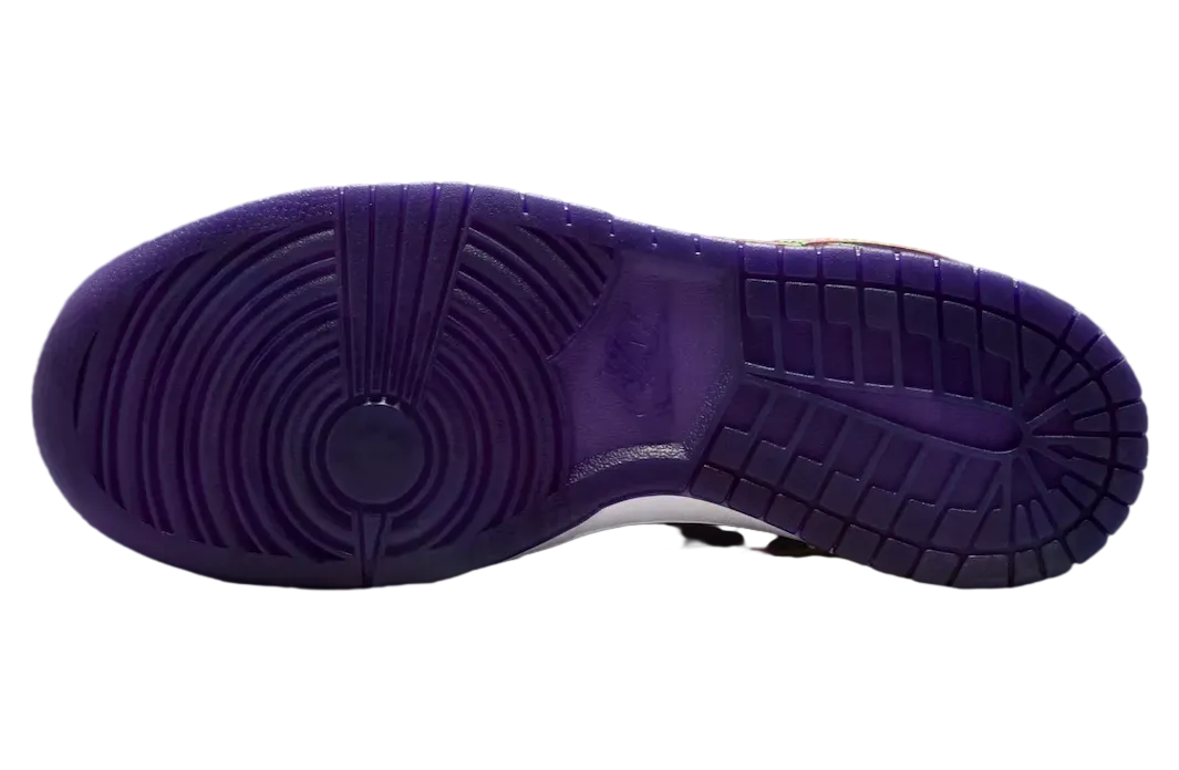 nike dunk low dynasty purple garden purple 4
