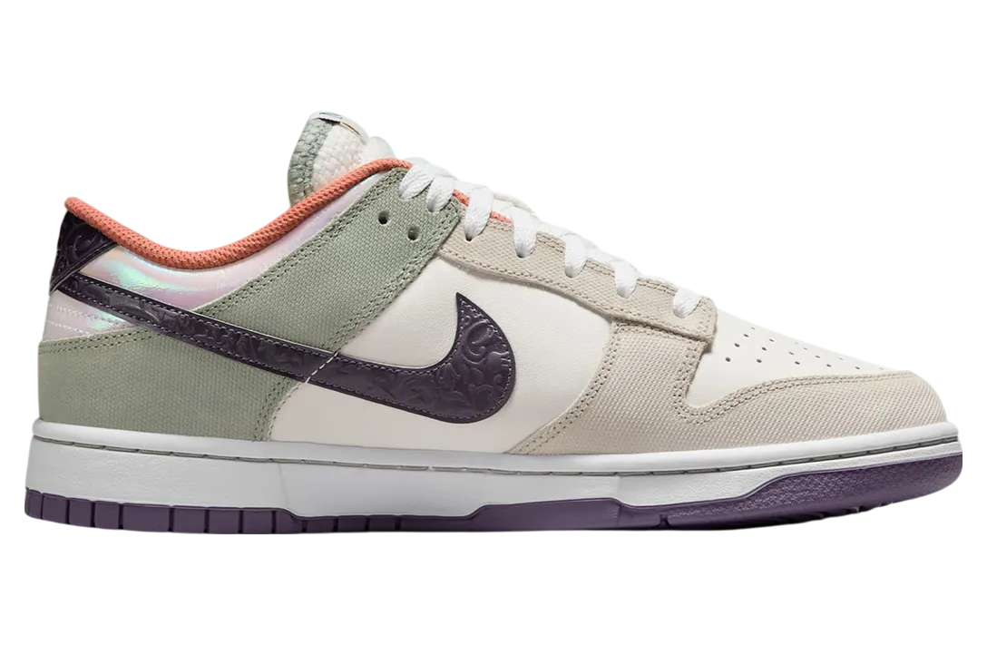 nike dunk low floral swoosh 1