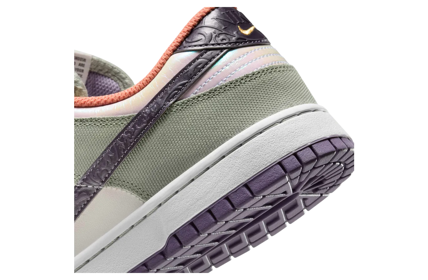 nike dunk low floral swoosh 6