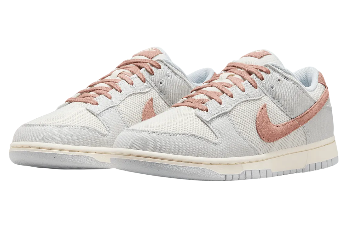 nike dunk low fossil rose pure platinum fossil rose 2
