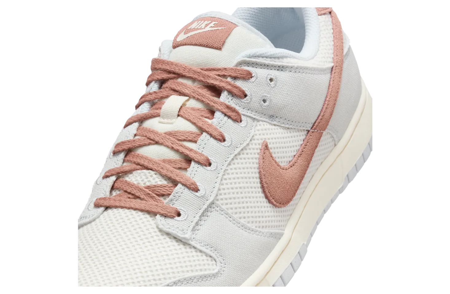 nike dunk low fossil rose pure platinum fossil rose 5