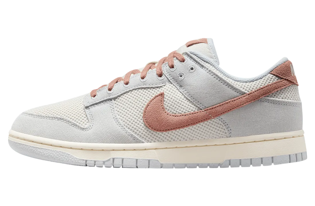 nike dunk low fossil rose pure platinum fossil rose