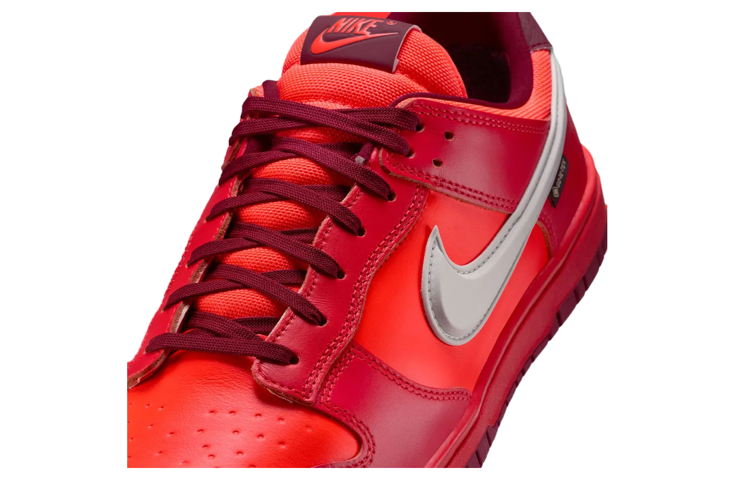 nike dunk low gore tex light crimson light iron ore 6