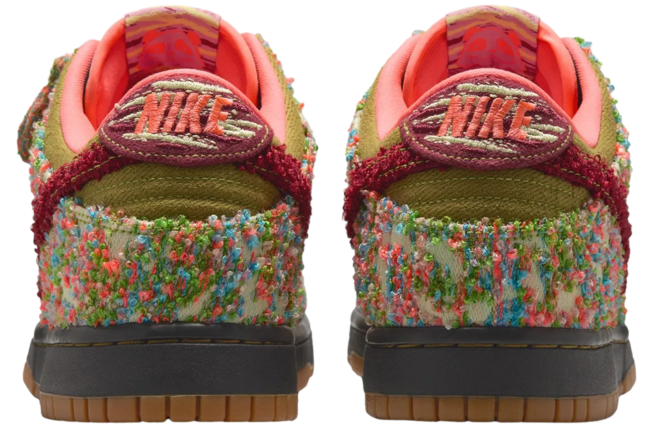 nike dunk low green curry luminous green 4