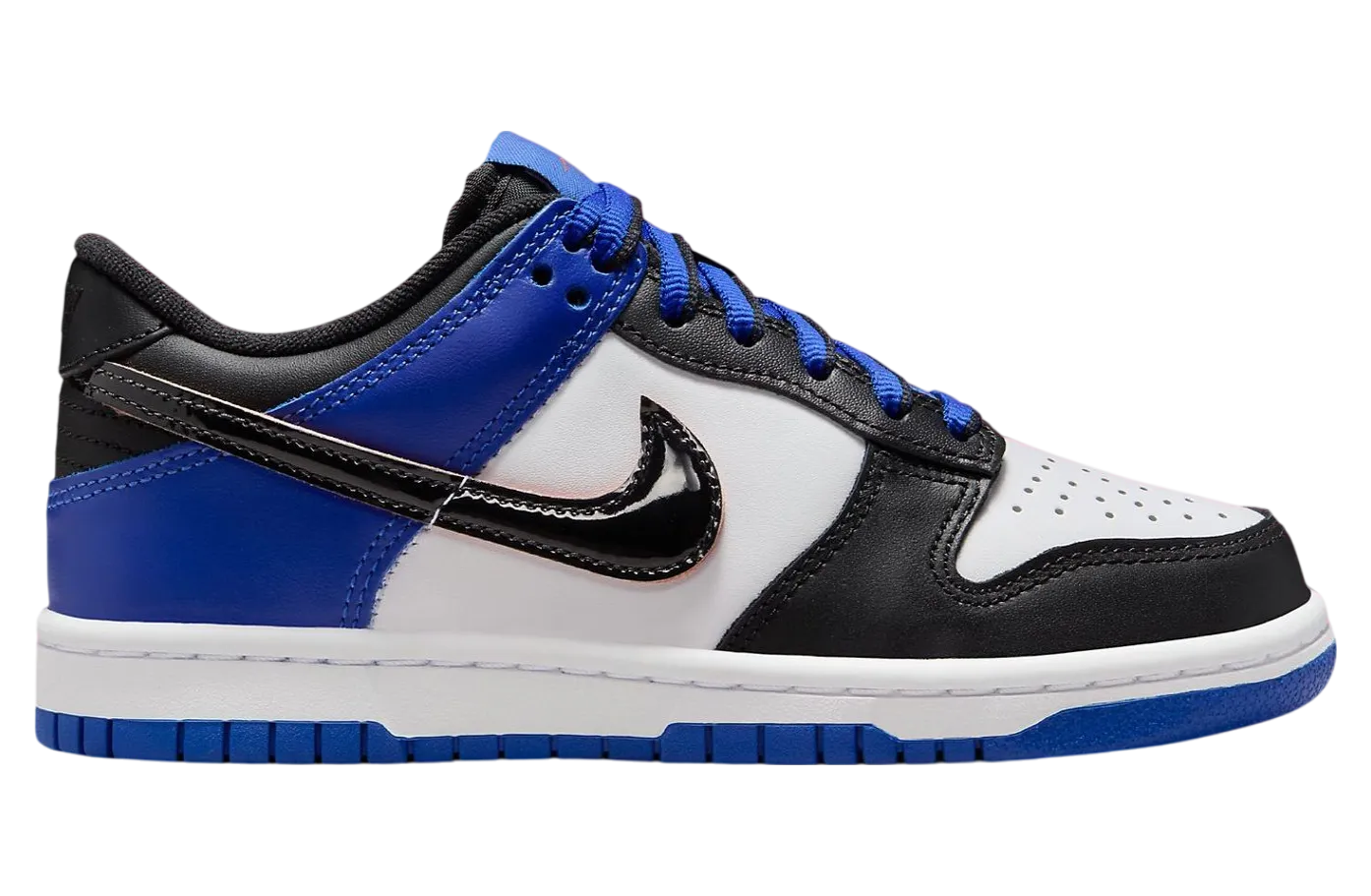 nike dunk low gs black royal 1