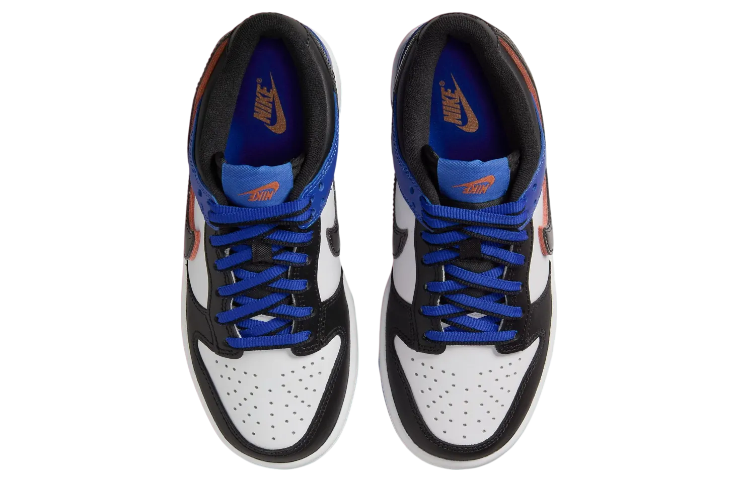 nike dunk low gs black royal 2