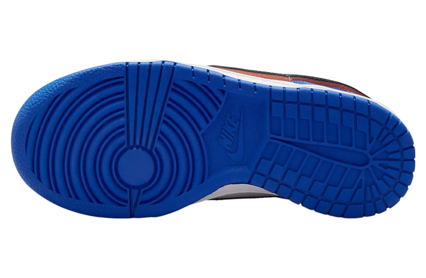 nike dunk low gs black royal 4