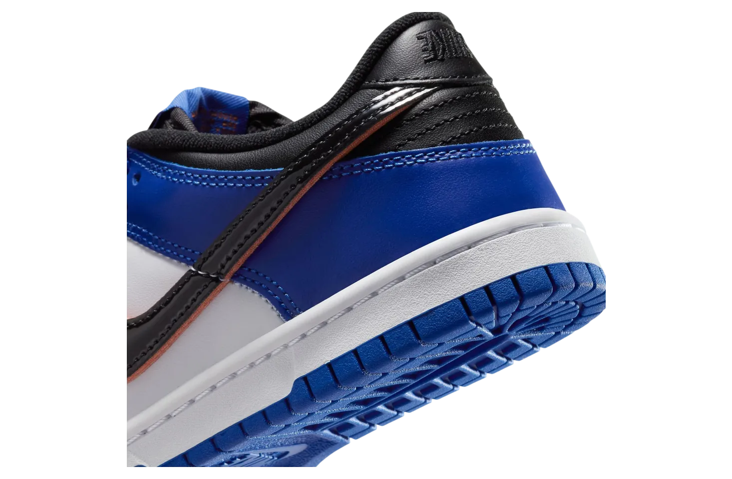 nike dunk low gs black royal 6