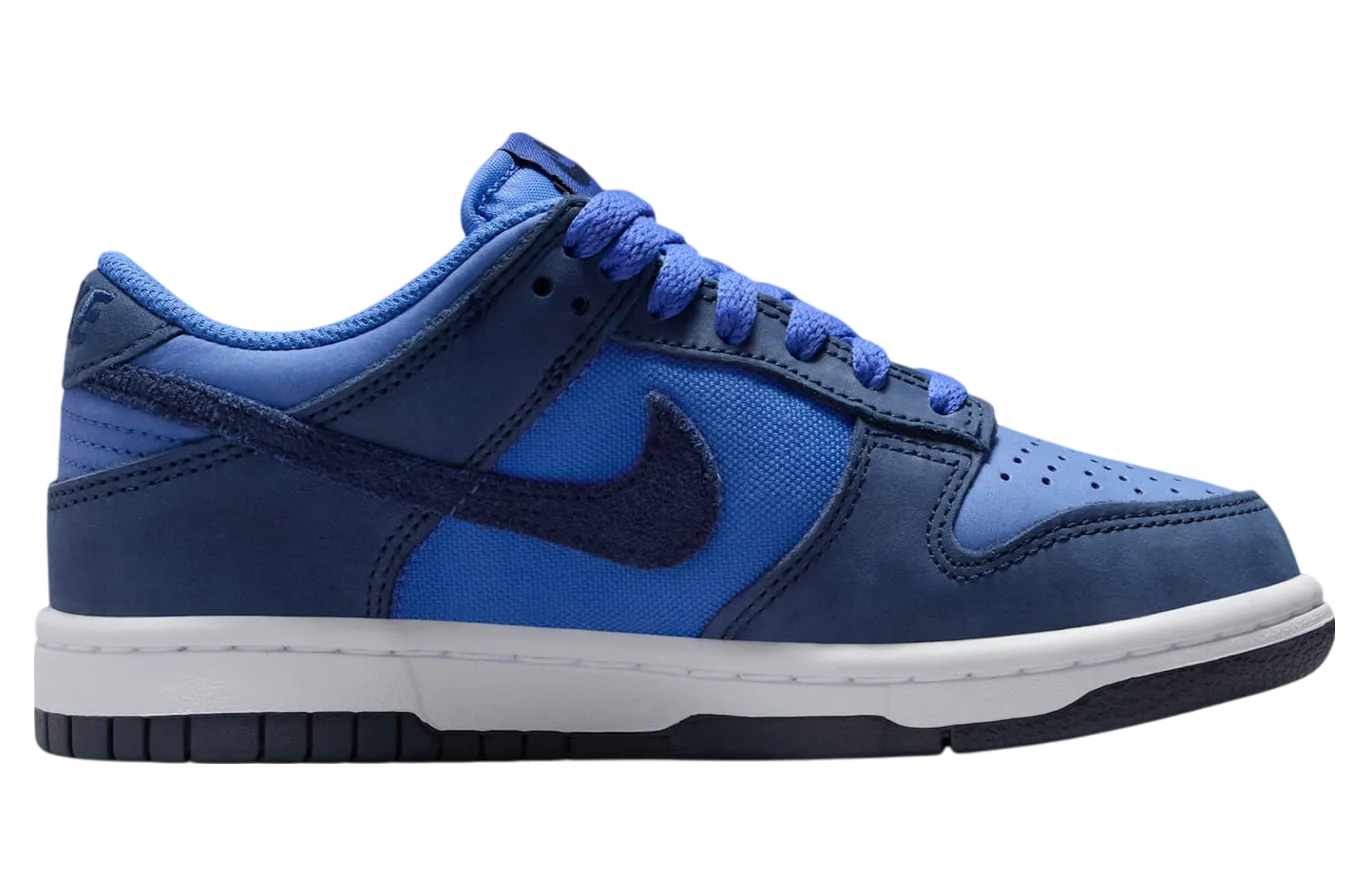 nike dunk low gs comet blue white 1