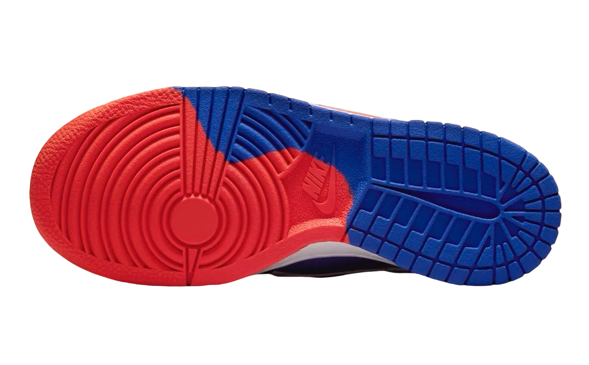 nike dunk low gs light silver midnight navy 4
