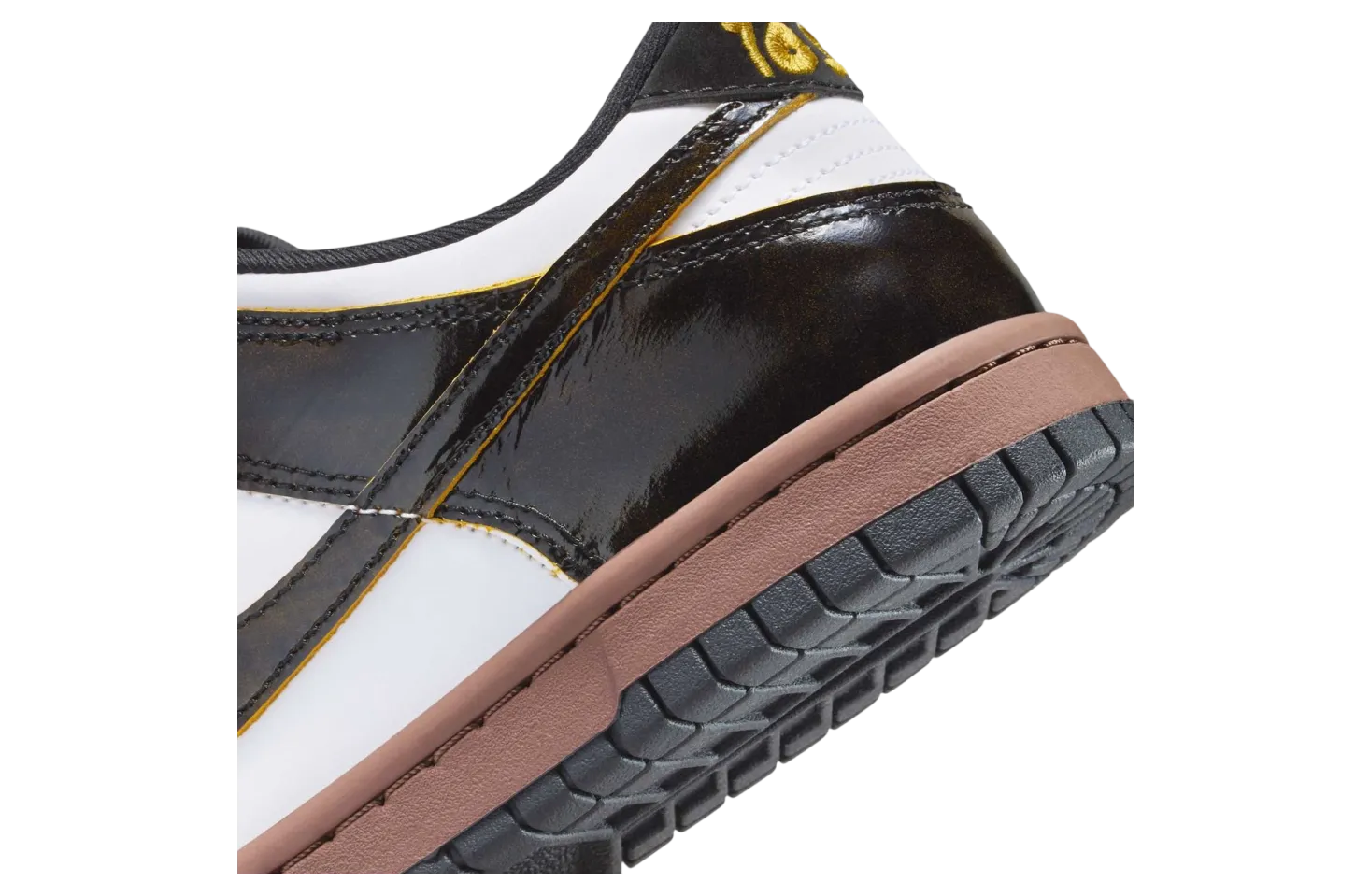 nike dunk low gs panda black brown 6