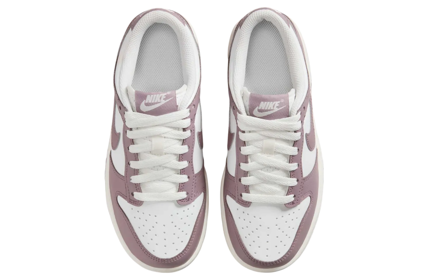 nike dunk low gs taupe grey summit white 2