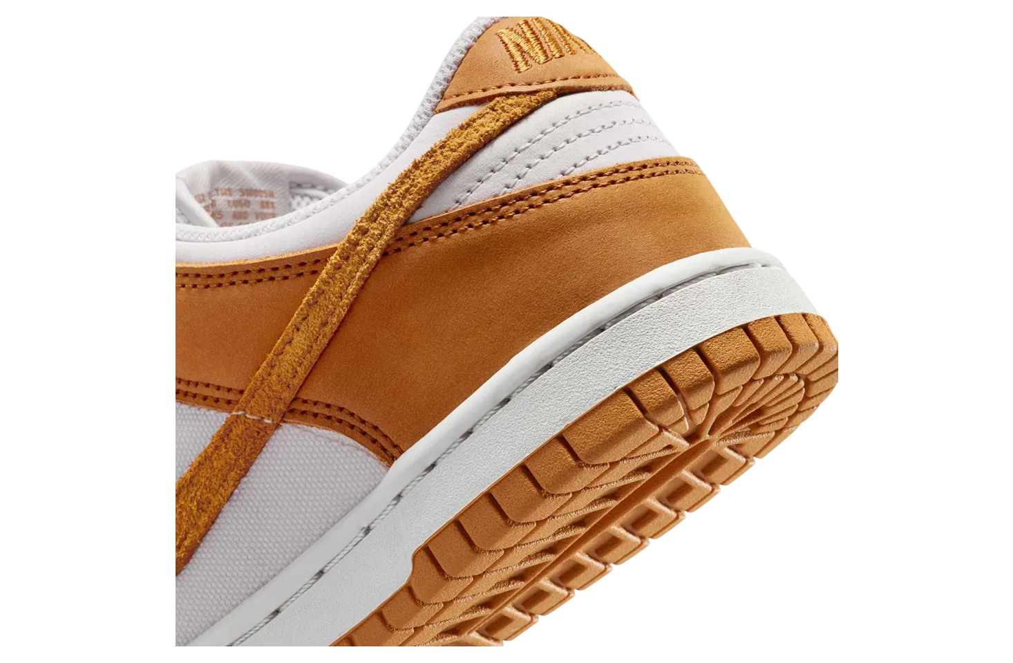 nike dunk low gs vast grey desert ochre 4