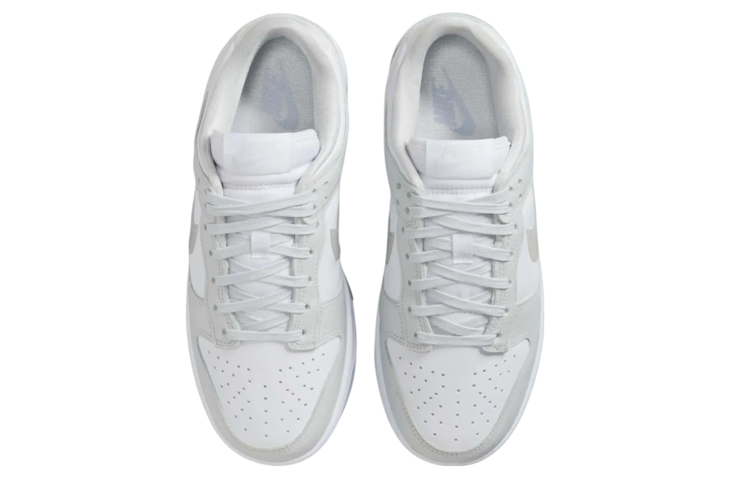 nike dunk low iridescent swoosh 2