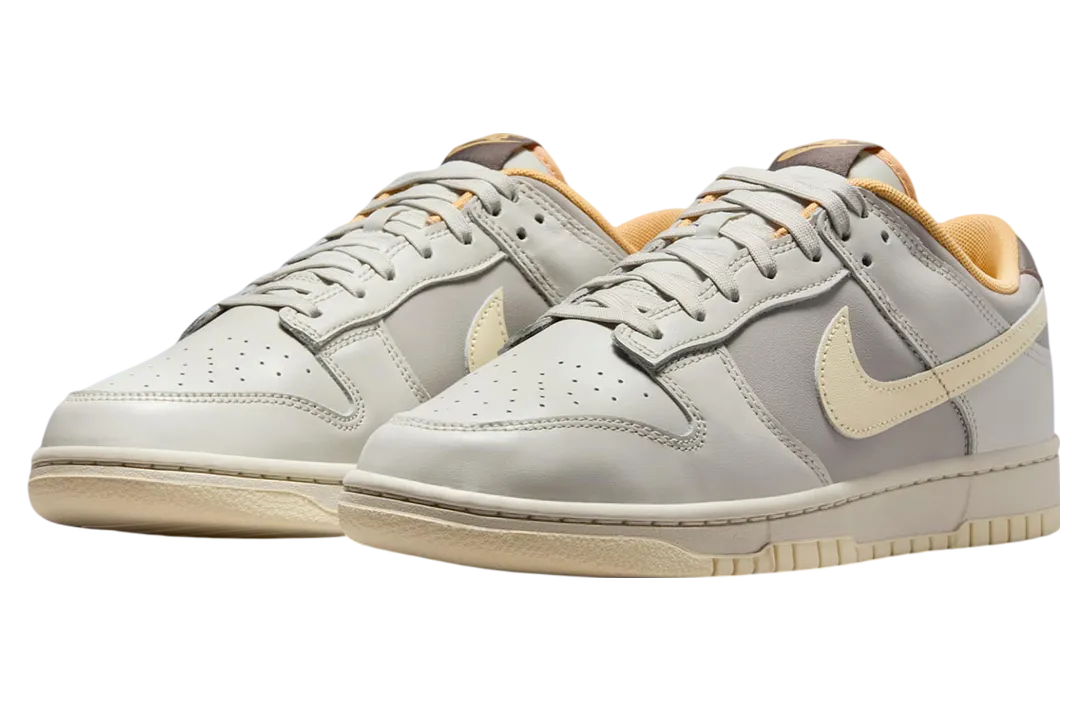 nike dunk low light bone light wild mango 0