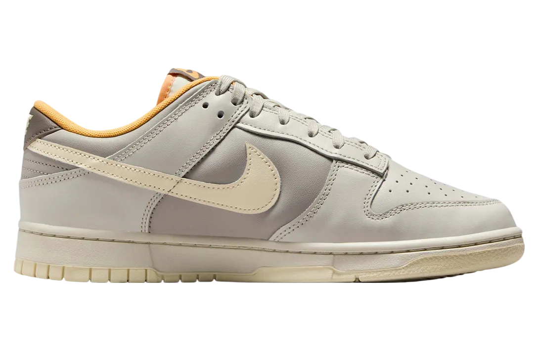 nike dunk low light bone light wild mango 1
