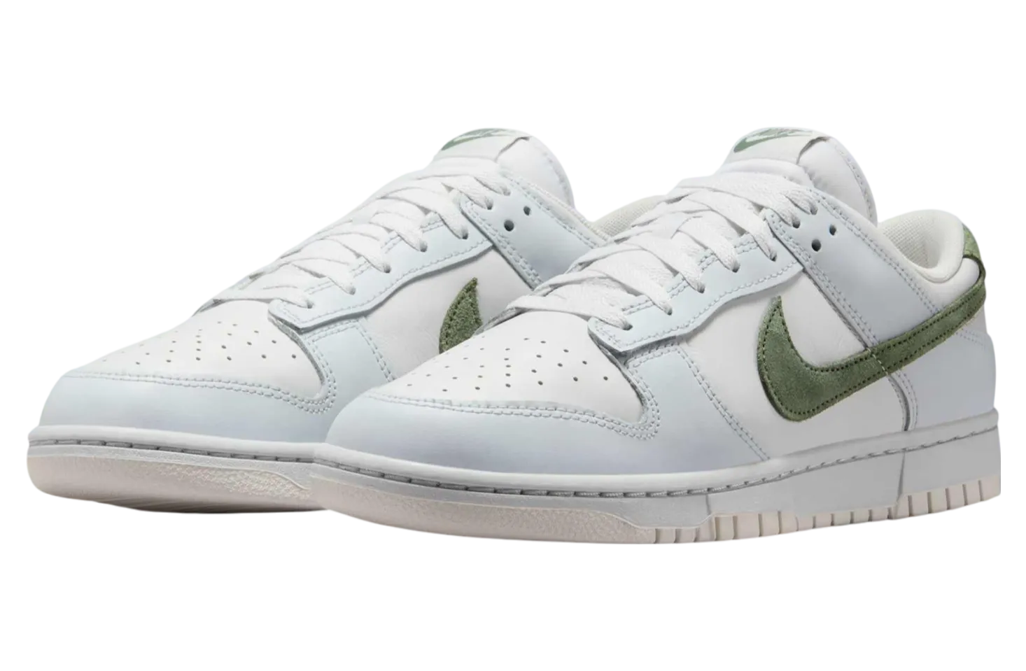 nike dunk low light silver juniper 0