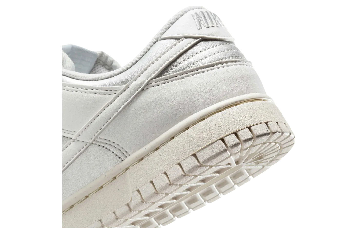 nike dunk low metallic platinum summit white 6