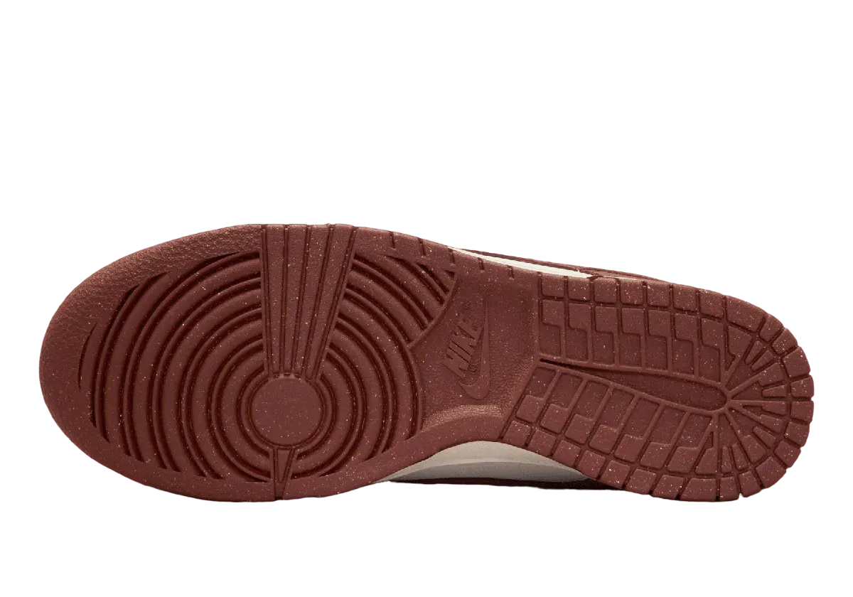nike dunk low next nature red sepia 4