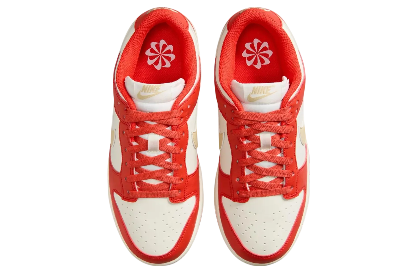 nike dunk low next nature white light crimson 2