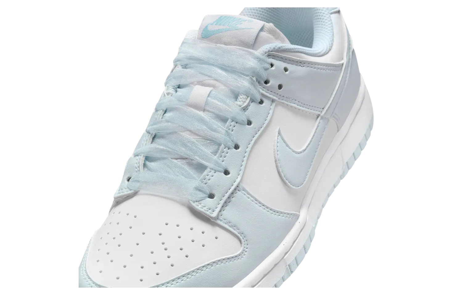 nike dunk low next nature wmns white blue tint 5