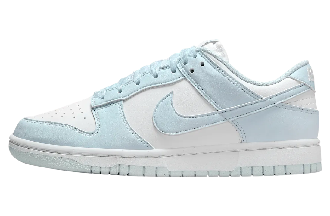 nike dunk low next nature wmns white blue tint