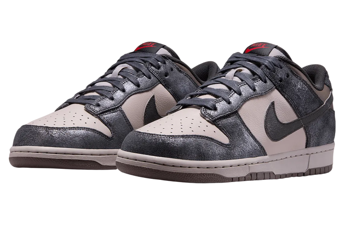 nike dunk low nyc cbgb metallic silver college grey 2