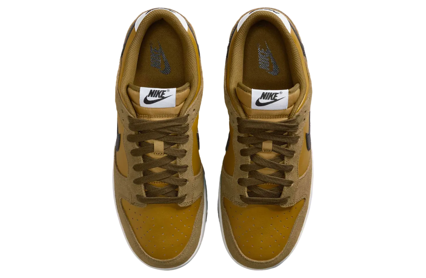 nike dunk low ochre black 2