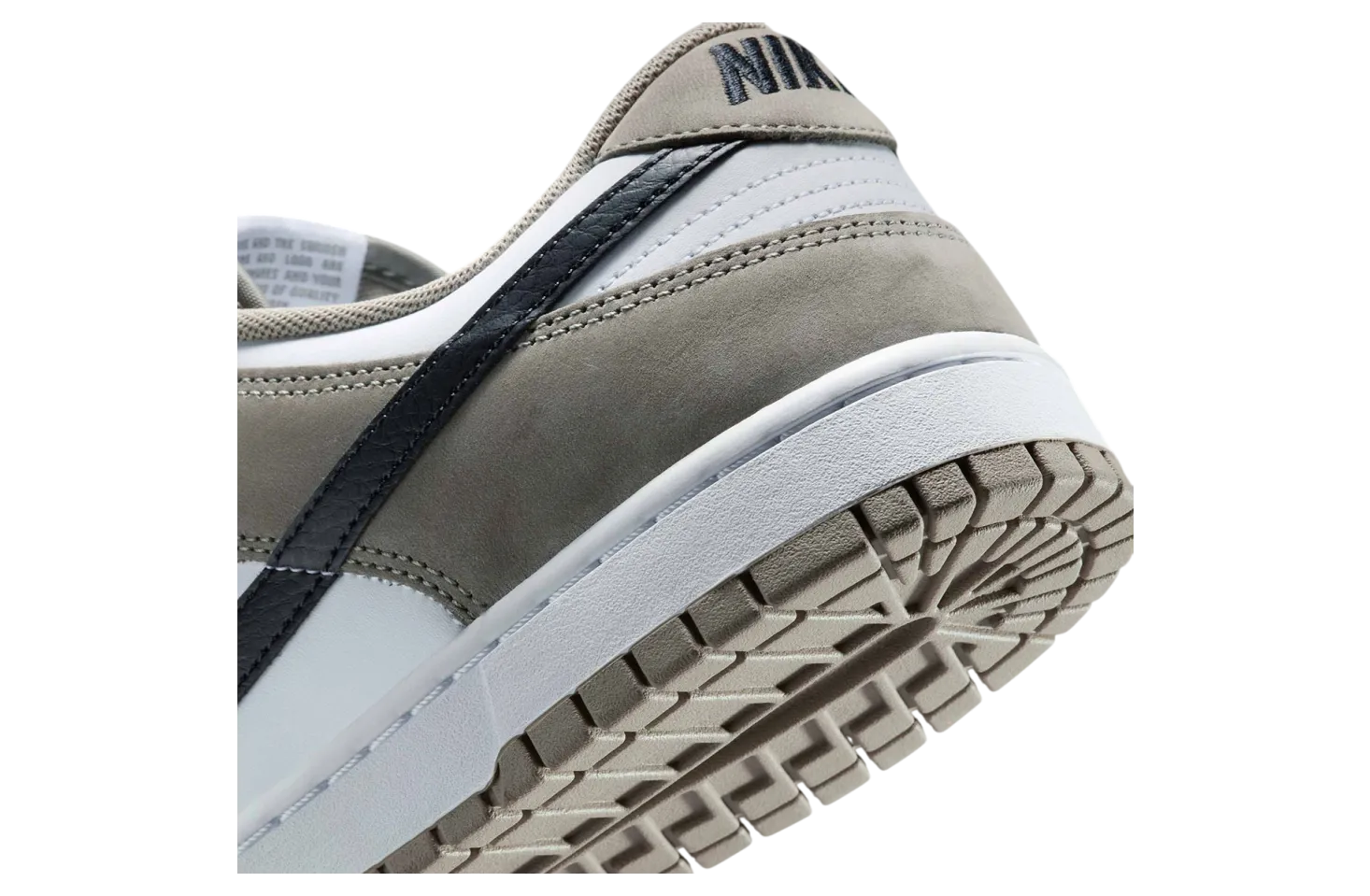 nike dunk low olive white black 5