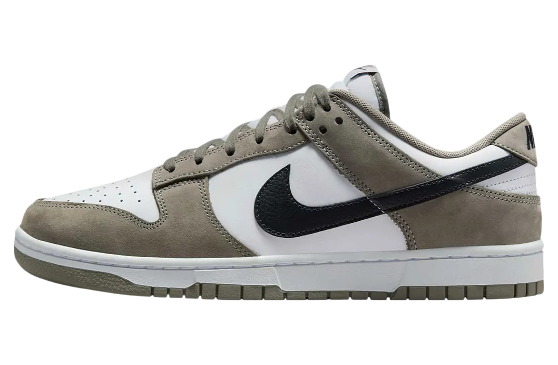 nike dunk low olive white black