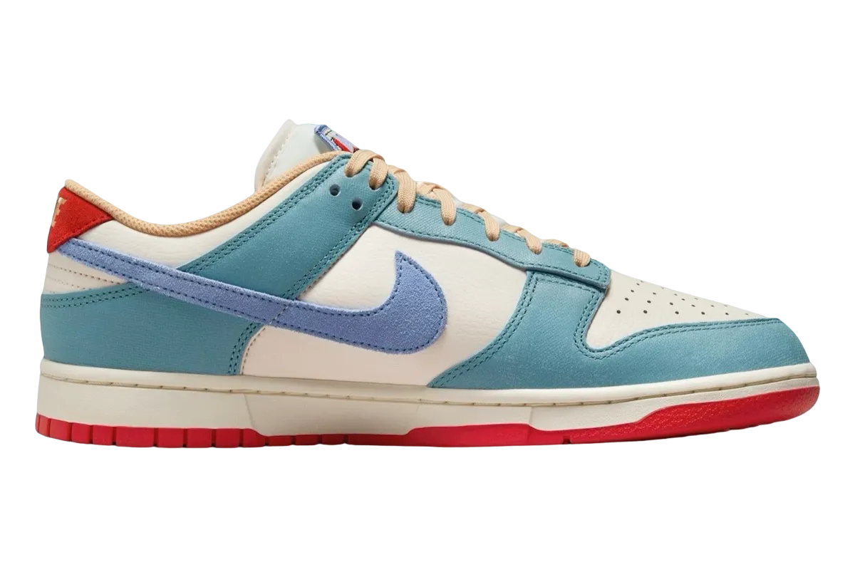 nike dunk low pale ivory denim turquoise 1