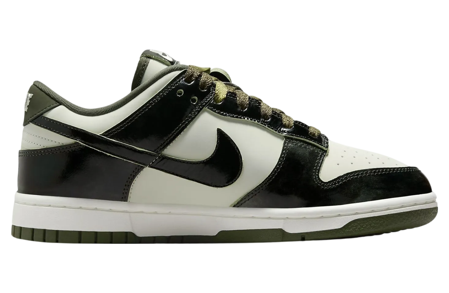 nike dunk low panda olive 1