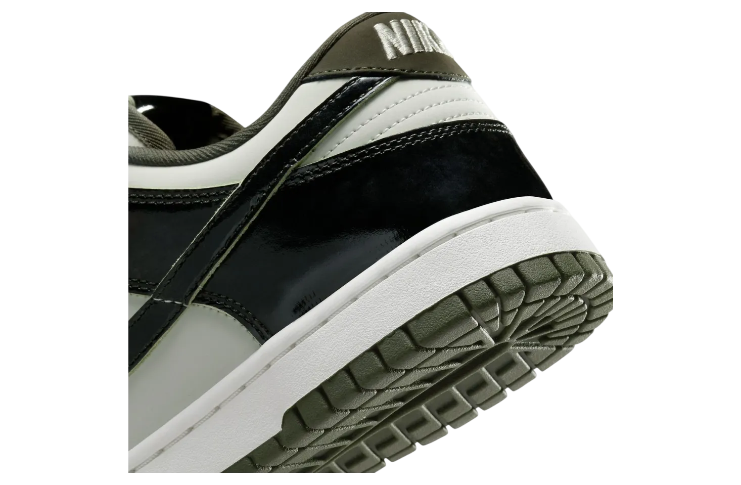 nike dunk low panda olive 7