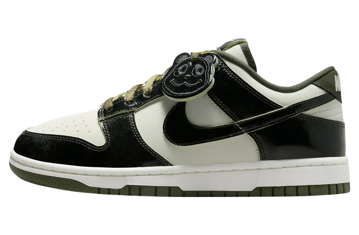 nike dunk low panda olive