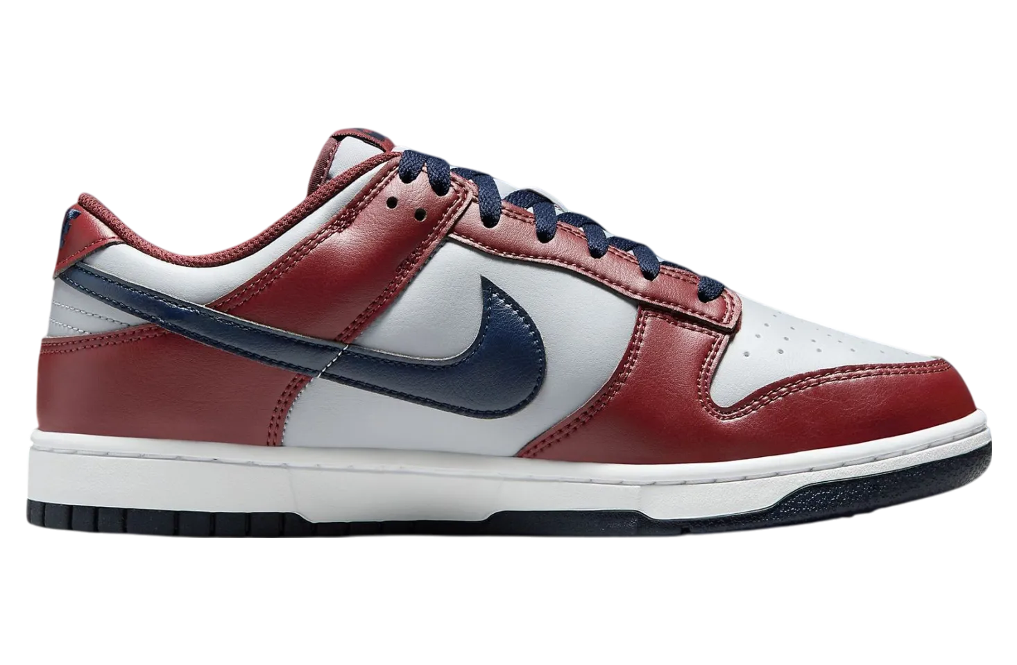 nike dunk low reboots grey burgundy navy 1