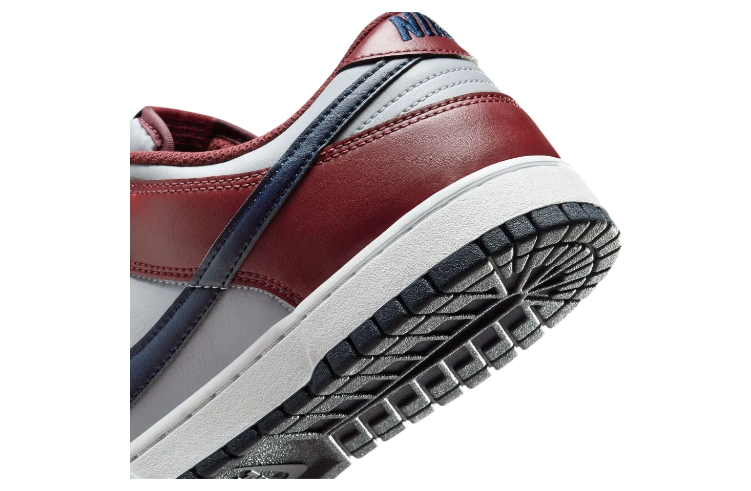 nike dunk low reboots grey burgundy navy 6
